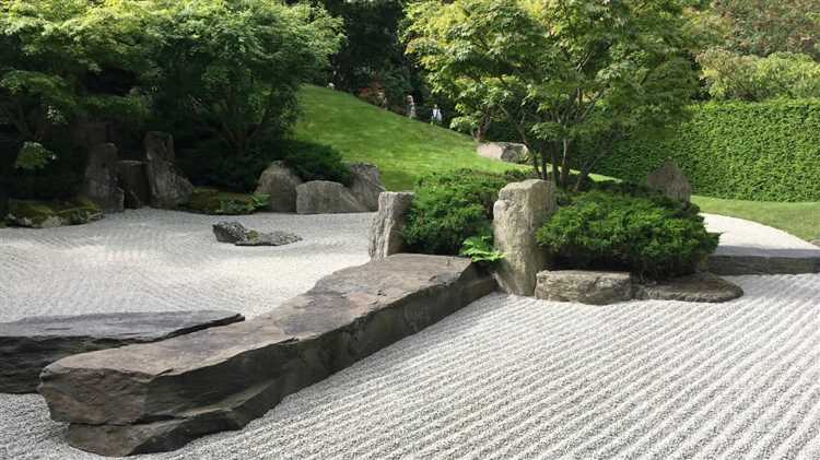 Элементы японских садов дзен