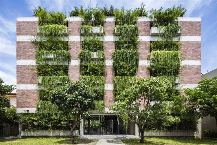 Преимущества использования зеленых стен в зданиях